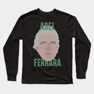 Abel Ferrara Head Long Sleeve T-Shirt